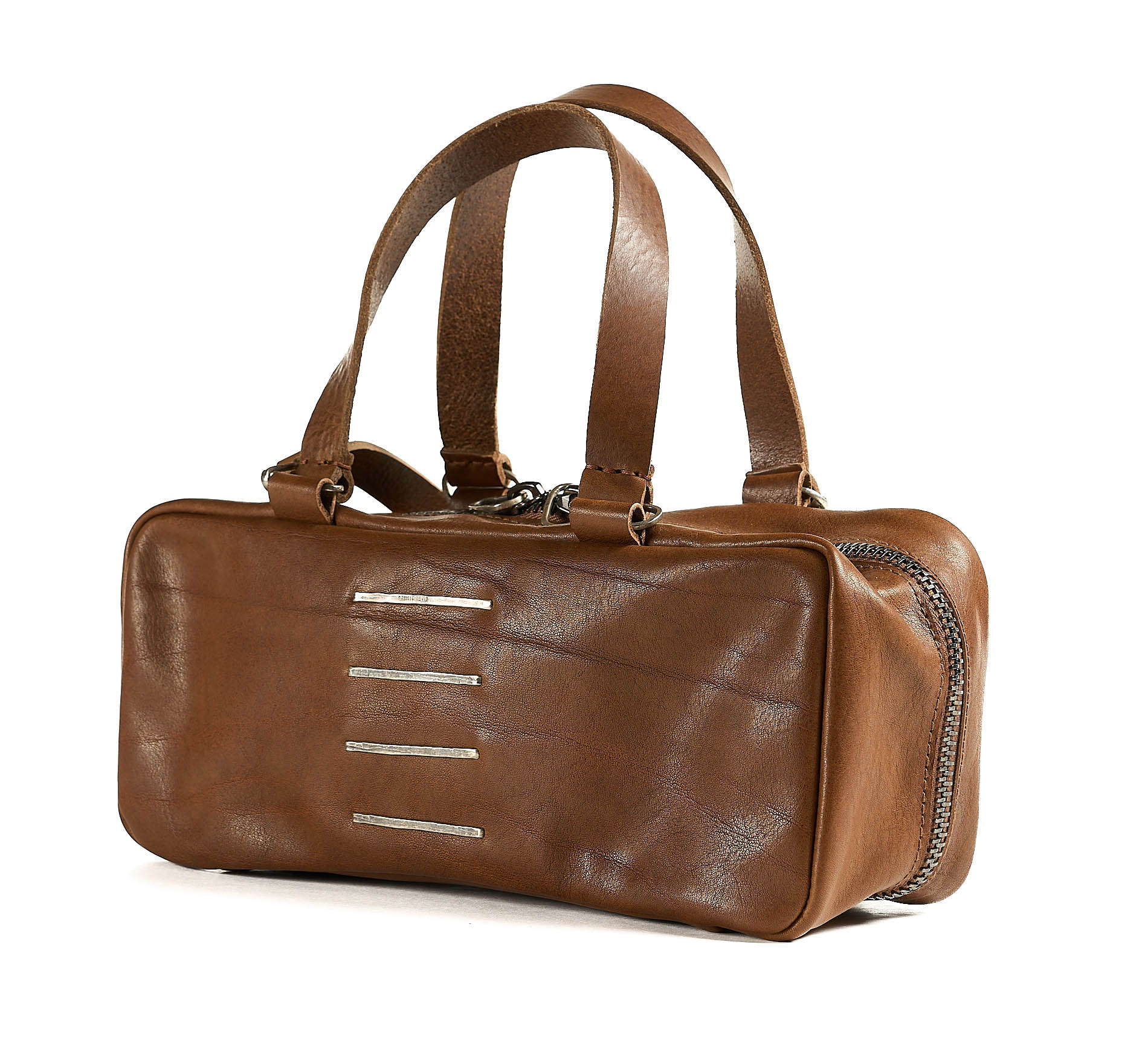 daniele basta leather and silver bags - 45